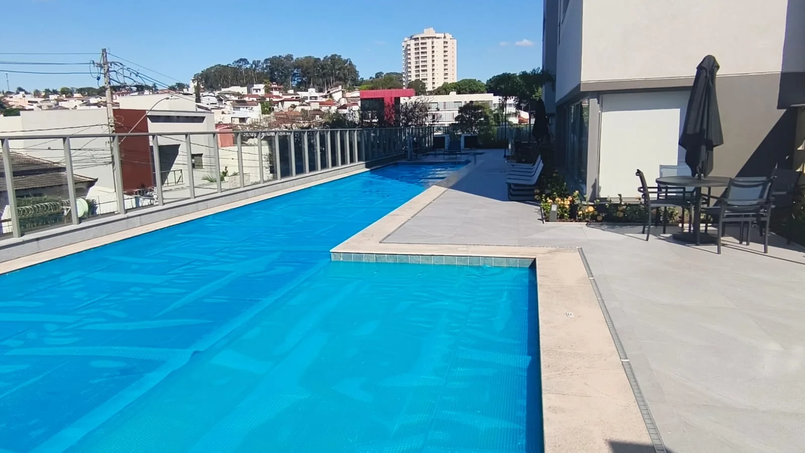 Capa de proteção e capa térmica - projeto UltraPool