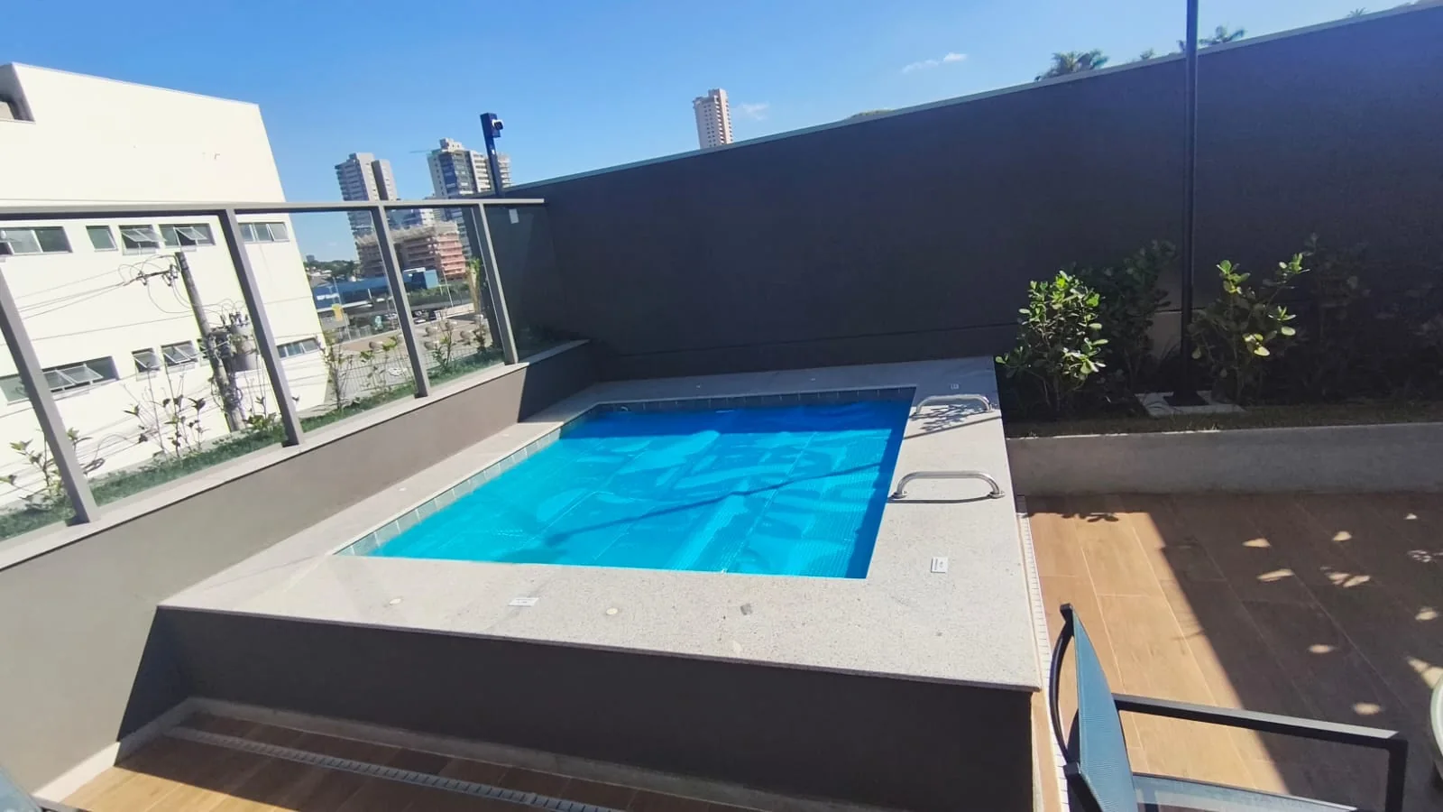 Capa de proteção e capa térmica - projeto UltraPool