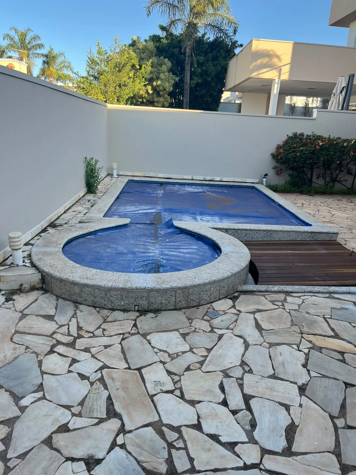 Capa de proteção e capa térmica - projeto UltraPool